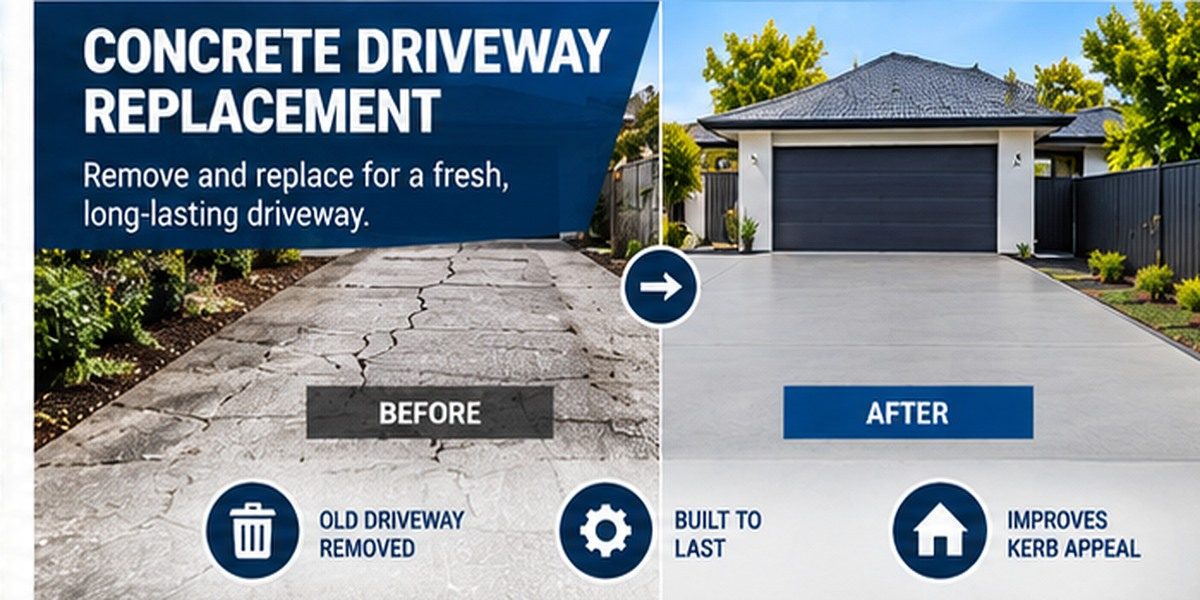 Exposed Aggregate Concrete Driveways
